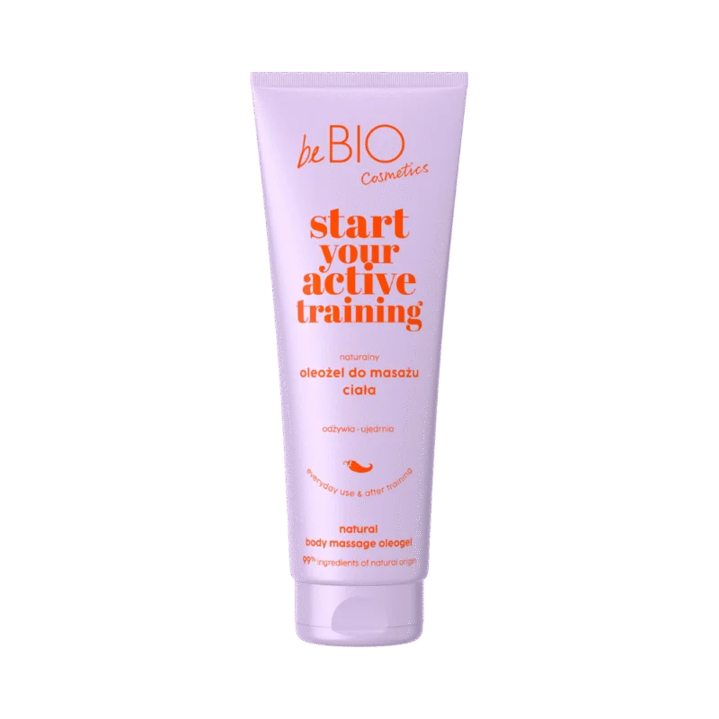 BEBIO - Oleozel do Masazu Naturalny 250 ml