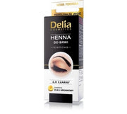 Henna Do Brwi Kremowa 1.0 Ciemny Czarny 2ml
