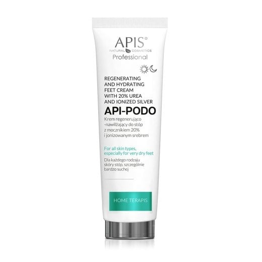 APIS - Api-Podo Krem Regenerujaco-Nawilzajacy do Stop z Mocznikiem 20% i Jonizowanym Srebrem 100 ml