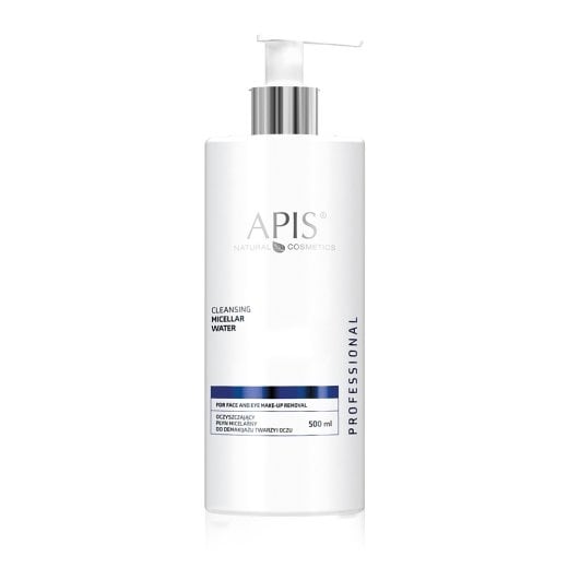 APIS - Oczyszczajacy Plyn Micelarny do Demakijazu Twarzy i Oczu 500 ml