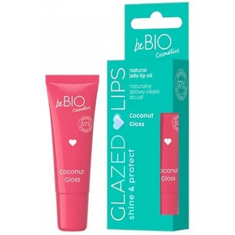BE BIO- Glazed Lips Olejek Do Ust Coconut Glass 10 ml
