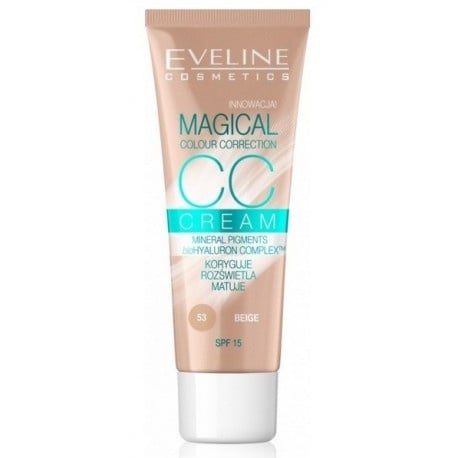 EVELINE Magical CC Cream Multifunkcyjny Podkład 53 Beż 30ml