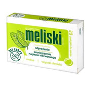 AFLOFARM Meliski Melisa I Szyszki Chmielu 20 Pastylek Do Ssania