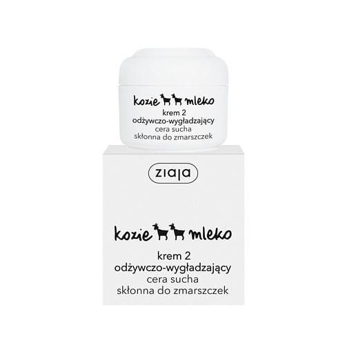 ZIAJA Kozie Mleko Krem 2 Do Twarzy Odżywczo Wygładzający 50ml