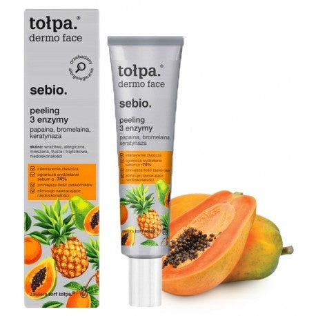 TOŁPA Sebio Peeling 3 Enzymy 40 ml