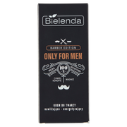 BIELENDA- ONLY FOR MEN BARBER EDITION KREM NAWILŻAJACO -ENERGETYZUJACY,