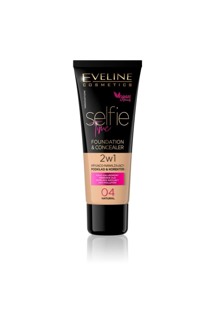 EVELINE Kryjąco-Nawilżający Pokład I Korektor 04 Natural 30ml