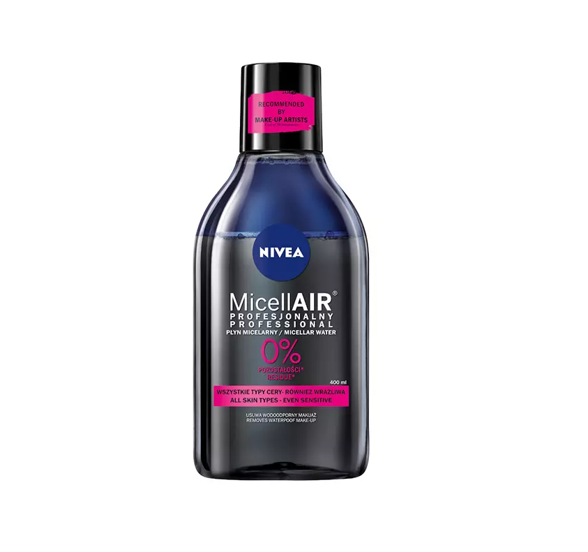 NIVEA MicellAir Płyn Micelarny Wodoodporny Makijaż 400ml