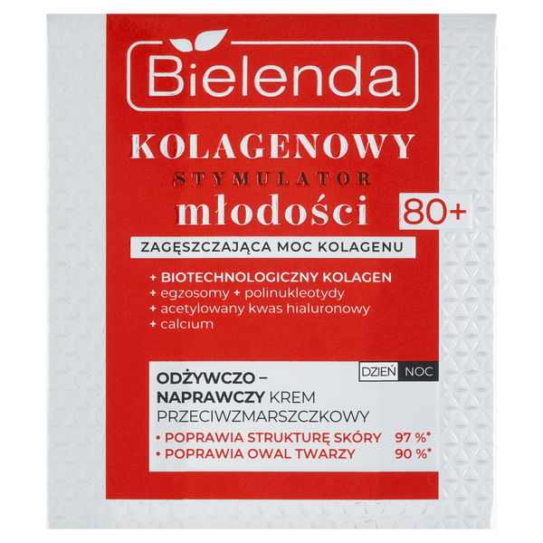 BIELENDA- KOLAGENOWY STYM.MŁODOŚCI KREM 80+ DZ/N 50ML