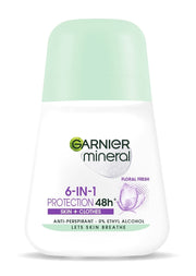 GARNIER Mineral 6W1 48h Protection Antyperspirant Roll On  50 ml