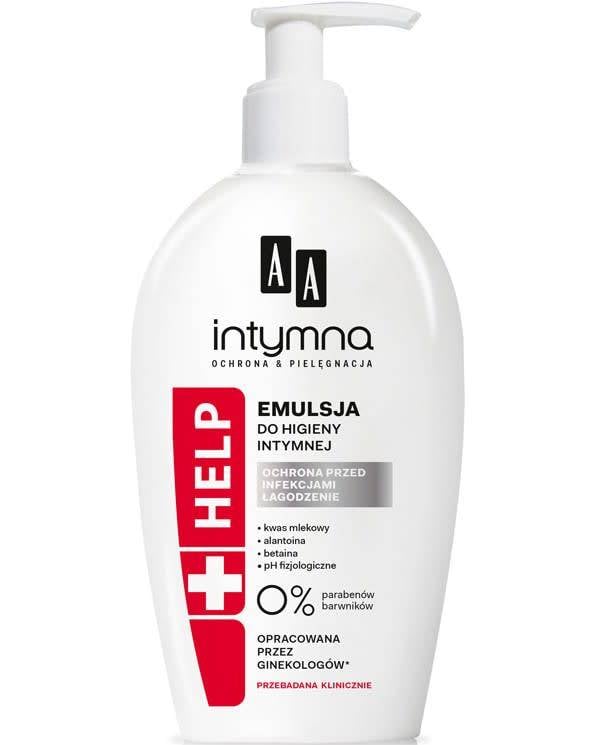 AA- Intymna +Help Emulsja Do Higieny Intymnej 300ml