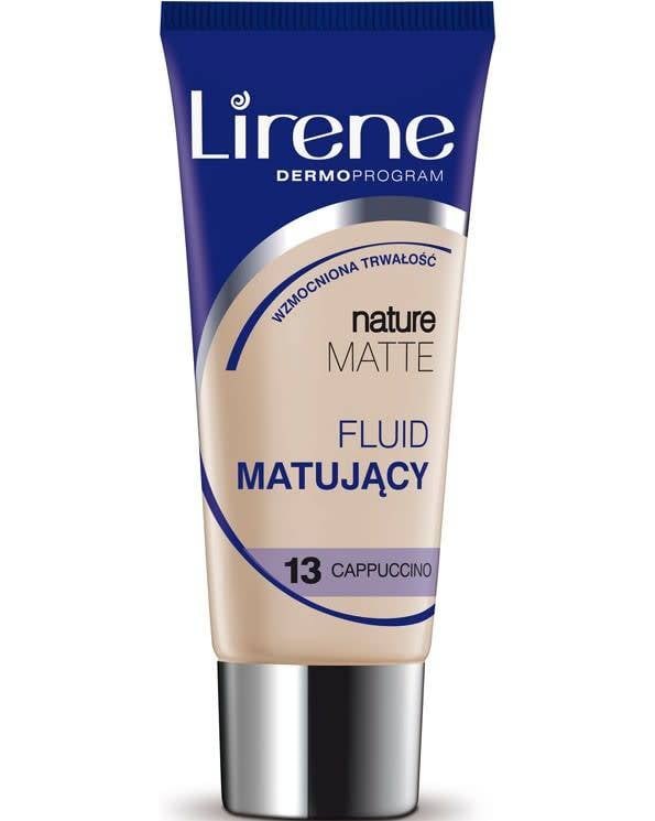 LIRENE- Nature Matte Fluid Matujacy 13 Cappuccino 30ml