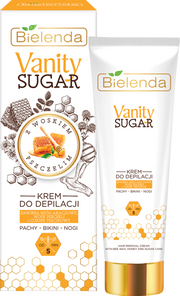 BIELENDA - VANITY SUGAR KREM DO DEPILACJI .Z WOSKIEM PSZCZELIM .100 ml