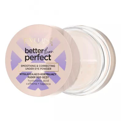 EVELINE-  Better Than Perfect Wygładzająco-Korygujący Puder pod Oczy 4 g