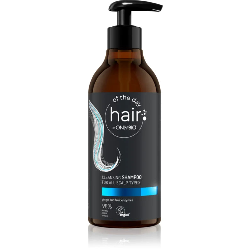 ONLY BIO -HAIR OF THE DAY -Szampon Oczyszczajacy do Wszystkich Rodzajow Wlosow, 400ml