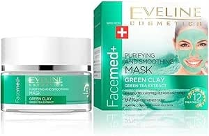 EVELINE - Facemed+ Green Clay Mask Eveline Face Mask 50 ml