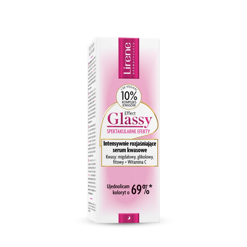 LIRENE - Effect Glassy Serum Kwasowe Rozjasniajace 30 ml