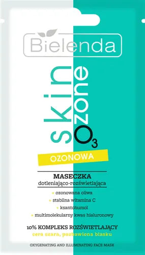 BIELENDA - SKIN O3 ZONE OZONOWA MASECZKA DOTLEN.ROZŚWIETLAJACA,18gr