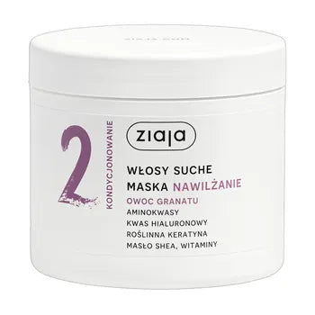ZIAJA -GRANAT MASKA NAWILŻANIE 350 ML
