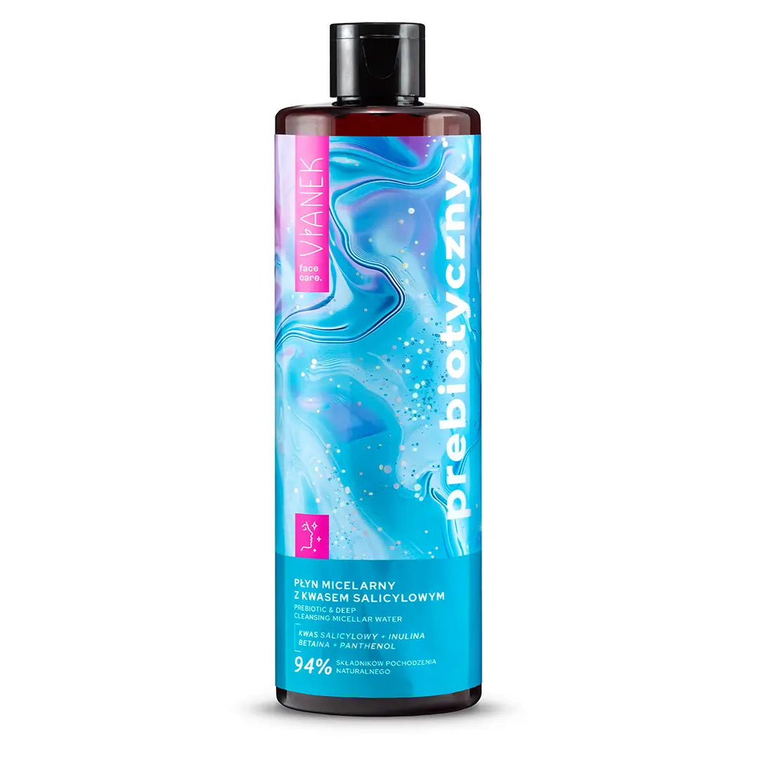 VIANEK Prebiotyczny Płyn Micelarny Z  Kwasem Salicylowym,400ml