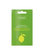 ZIAJA Orzezwiający Peeling Do Twarzy Limonka 7ml