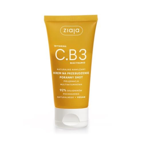 ZIAJA Witamina C.B3 Krem Na Przebudzenie Poranny Shot 50ml