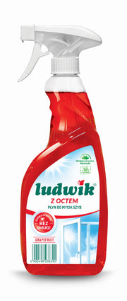 Ludwik z octem PŁYN DO MYCIA SZYB 600ml
