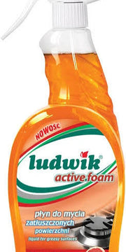 Ludwik active foam cleaner for greasy surfaces 750ml