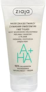 ZIAJA Maseczka Do Twarzy Z Kwasami Owocowymi A+HA 55ml