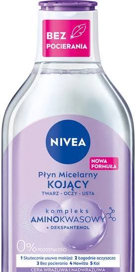 NIVEA Płyn Micelarny KOJĄCY kompleks aminokwasowy 400ml