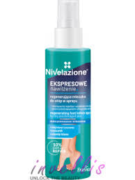 NIVELAZIONE Ekspresowe Nawilżenie Regenerujące Mleczko Do Stóp w Sprayu