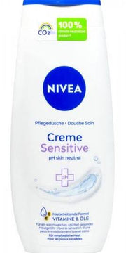 NIVEA Creme Sensitive pH Skin Neutral SHOWER GEL 250ml