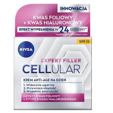 NIVEA Cellular Expert Filler Pure Folic Acid SPF15 50ml