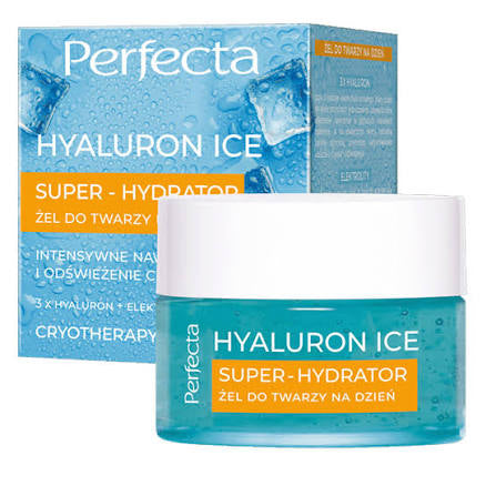 PERFECTA Hyaluron Ice Super-Hydrator Żel Do Twarzy na Dzień