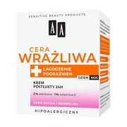 AA Cera Wrażliwa Łagodzenie Podrażnień KREM PÓŁTŁUSTY 24H