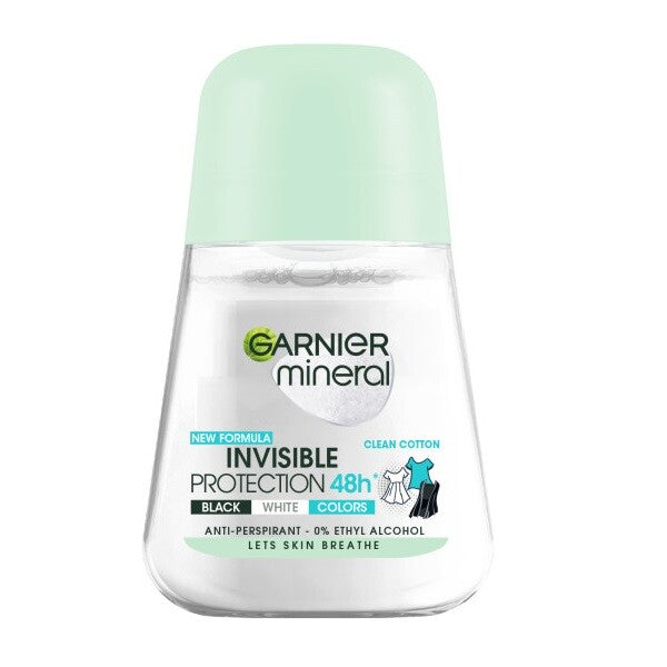 GARNIER- Mineral Roll-on, Invisible Protection, Antyperspirant 50ml