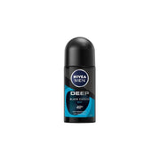 NIVEA Men - Deep Black Carbon Beat 72 H Anti-Perspirant Dla Mezczyzn Roll-On 50 ml
