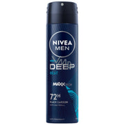 NIVEA MEN - Deep Beat Maxx Tech Anti-Perspirant 72 H Black Carbon Dla Mezczyzn W Sprayu 150 ml