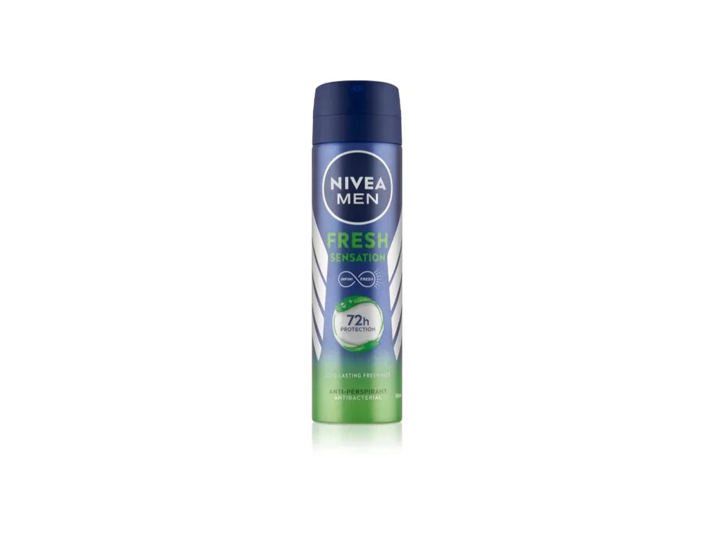 NIVEA MEN - Fresh Sensation 72H Protection Anti-Perspirant Dla Mezczyzn W Sprayu 150 ml