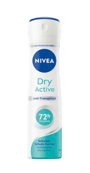 NIVEA - Dry Active Anti-Transpirant Dla Kobiet W Sprayu 150 ml