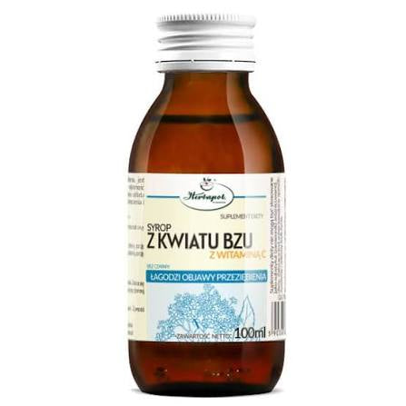 HERBAPOL Syrop Z Kwiatu Bzu Z Witaminą C 100ml