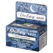 Dobry sen Łatwe Zasypianie Melisa, Pasiflora, Magnez 30 tabletek