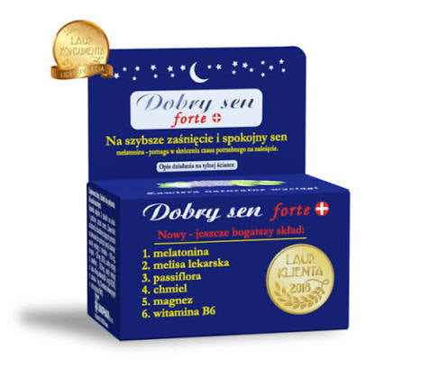 Dobry sen forte 30 tabletek