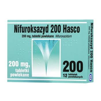 NIFUROKSAZYD HASCO 100mg 24 tabletek