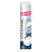 CLEANIC Platki Kosmetyczne Soft & Comfort 133 Sztuki