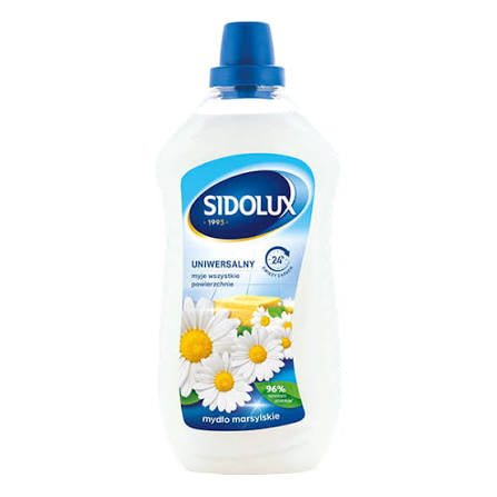 SIDOLUX -UNIWERSALNY PŁYN DO MYCIA MYDŁO MARSYLSKIE 1 L