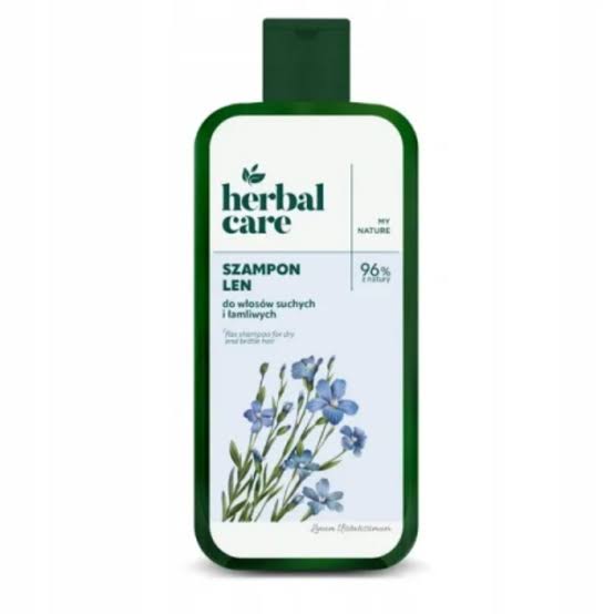 FARMONA Herbal Care Szampon Z Lnem Włosy Suche I Łamliwe 330ml