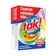 TAK Premium Chusteczki Wyłapujące Kolor 20 Sztuk