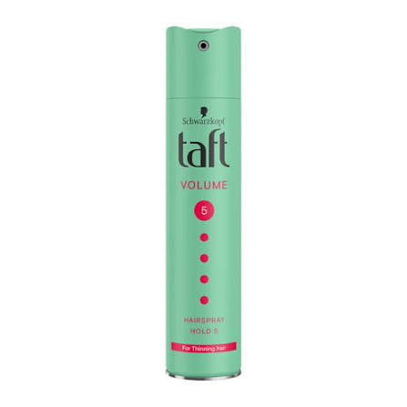 TAFT- Lakier Do Wlosow Delikatnych Volume Hold 5 250ml