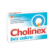 CHOLINEX Bez Cukru Pastylki Do Ssania 16 Sztuk